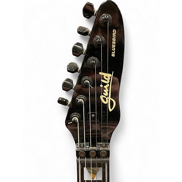 Used Guild BLUESBIRD SETZER Black Solid Body Electric Guitar