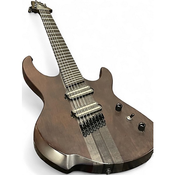 Used Agile 7-String Intrepid Pro Fan Fret Charcoal Solid Body Electric Guitar