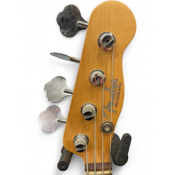 Used Fender Mike Dirnt Signature Precision Bass Black Electric Bass Guitar