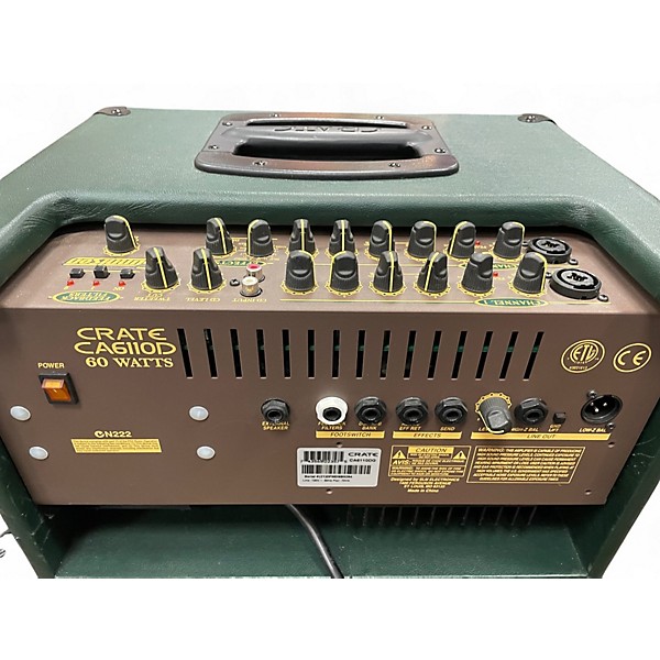 Used Crate CA6110DG Gunnison Acoustic Guitar Combo Amp