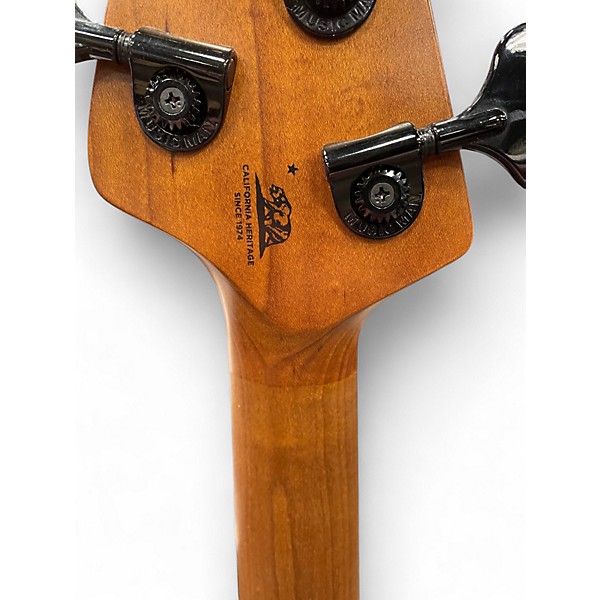 Used Ernie Ball Music Man StingRay Special H Aqua sparkle Electric Bass Guitar