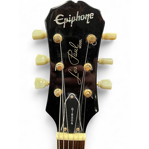Used 2000 Epiphone ES Les Paul Sunburst Hollow Body Electric Guitar