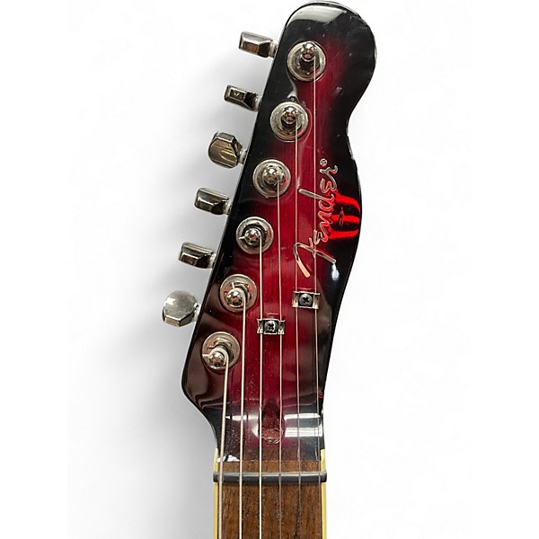 Used Fender Special Edition Custom Telecaster FMT HH Black Cherry Burst Solid Body Electric Guitar