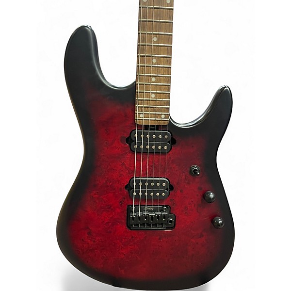 Used 2020s Sterling by Music Man Cutlass Dark Scarlet Solid Body Electric Guitar