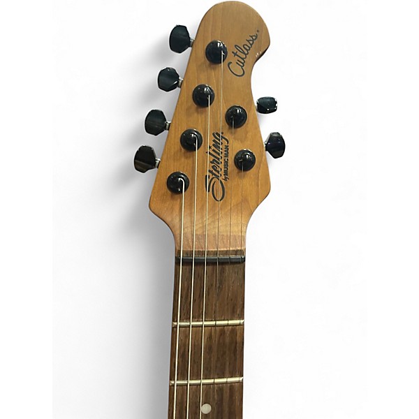 Used 2020s Sterling by Music Man Cutlass Dark Scarlet Solid Body Electric Guitar