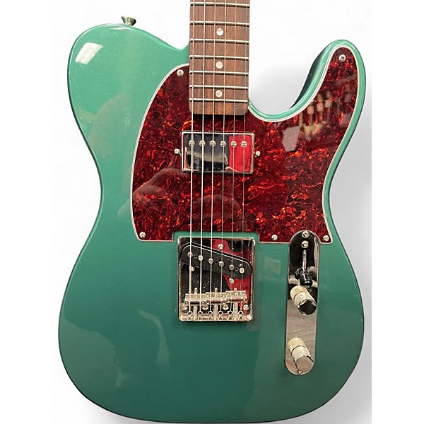 Used 2024 Squier Classic Vibe Telecaster Custom Sherwood Green Metallic Solid Body Electric Guitar