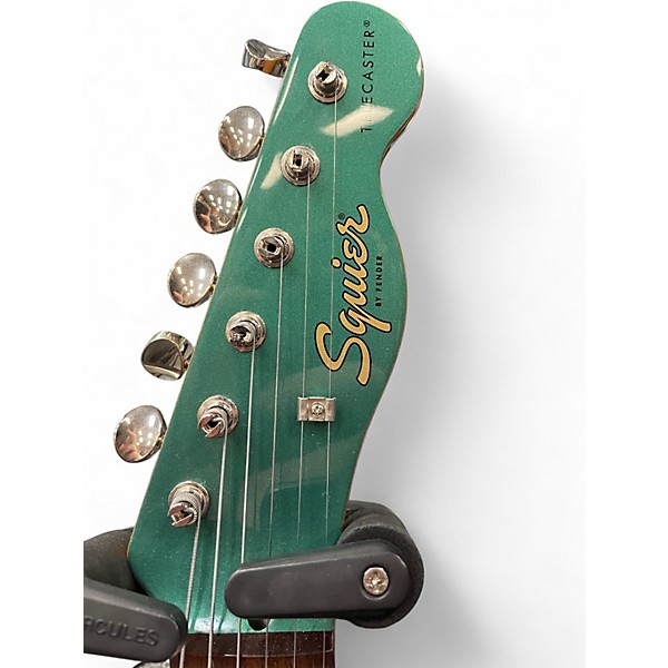Used 2024 Squier Classic Vibe Telecaster Custom Sherwood Green Metallic Solid Body Electric Guitar