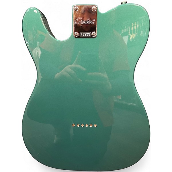 Used 2024 Squier Classic Vibe Telecaster Custom Sherwood Green Metallic Solid Body Electric Guitar