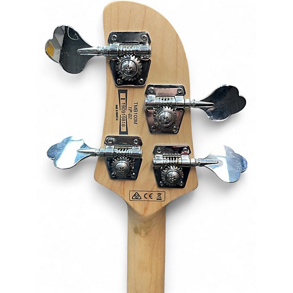 Used Ibanez TMB100M-MWF Yellow Electric Bass Guitar