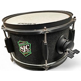 Used SJC Drums 10in SIDE SNARE THRASH CAN BLACK Drum
