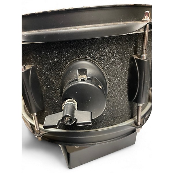 Used SJC Drums 10in SIDE SNARE THRASH CAN BLACK Drum