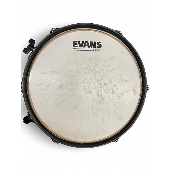 Used SJC Drums 10in SIDE SNARE THRASH CAN BLACK Drum