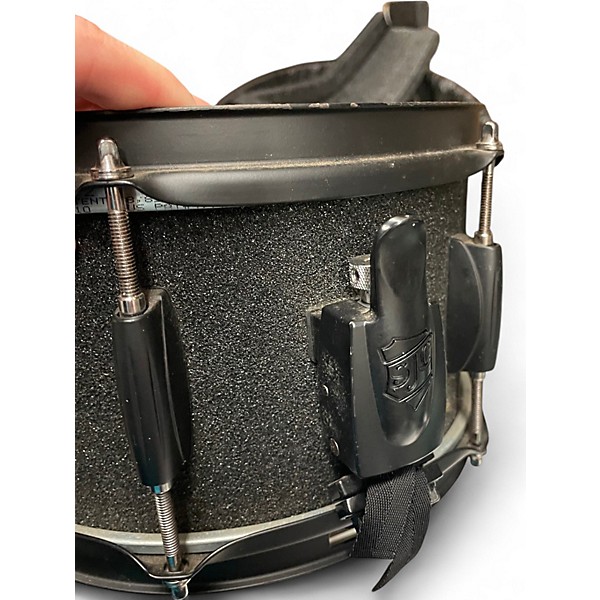 Used SJC Drums 10in SIDE SNARE THRASH CAN BLACK Drum
