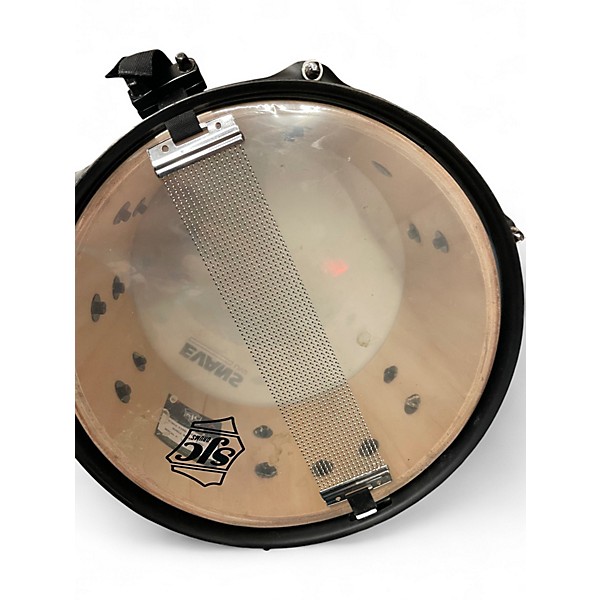 Used SJC Drums 10in SIDE SNARE THRASH CAN BLACK Drum