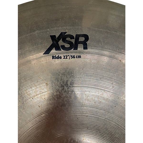 Used SABIAN 22in XSR RIDE Cymbal