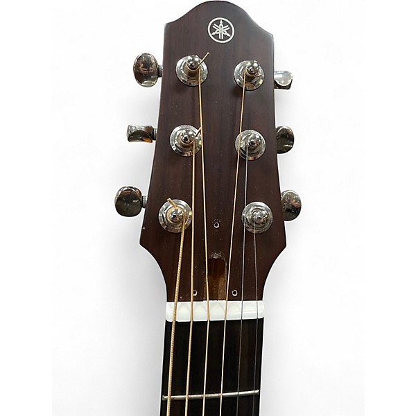 Used Yamaha Silent Steel String Natural Acoustic Electric Guitar