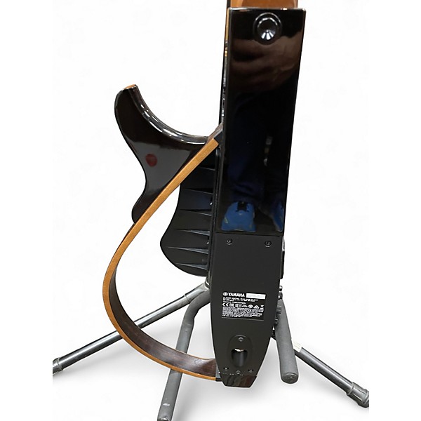 Used Yamaha Silent Steel String Natural Acoustic Electric Guitar