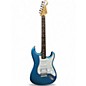 Used Fender Stratocaster Blue Solid Body Electric Guitar thumbnail