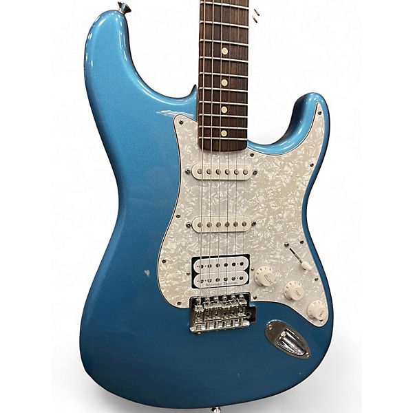Used Fender Stratocaster Blue Solid Body Electric Guitar