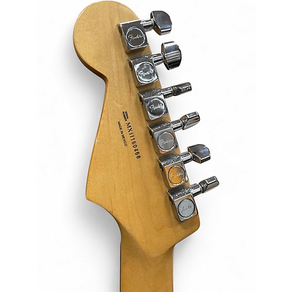 Used Fender Stratocaster Blue Solid Body Electric Guitar