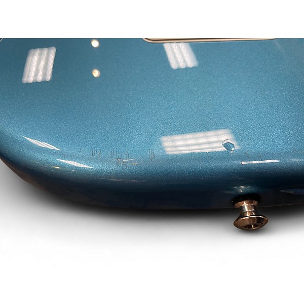 Used Fender Stratocaster Blue Solid Body Electric Guitar