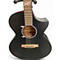Used Schecter Guitar Research MGK ACOUSTIC Black Acoustic Electric Guitar