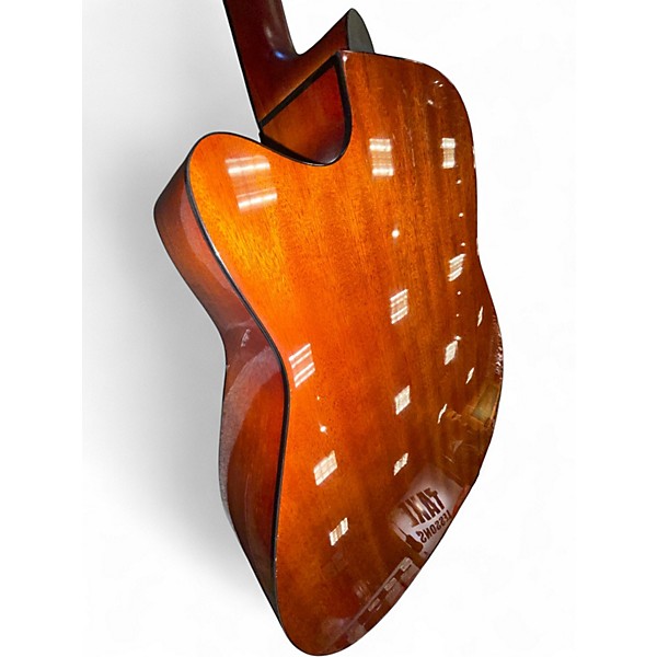 Used Yamaha FGX700SC Natural Acoustic Electric Guitar