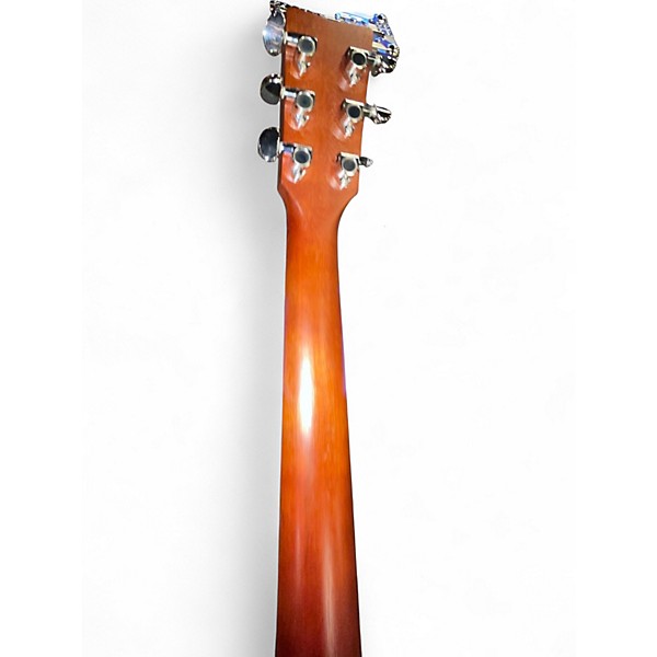 Used Yamaha FGX700SC Natural Acoustic Electric Guitar