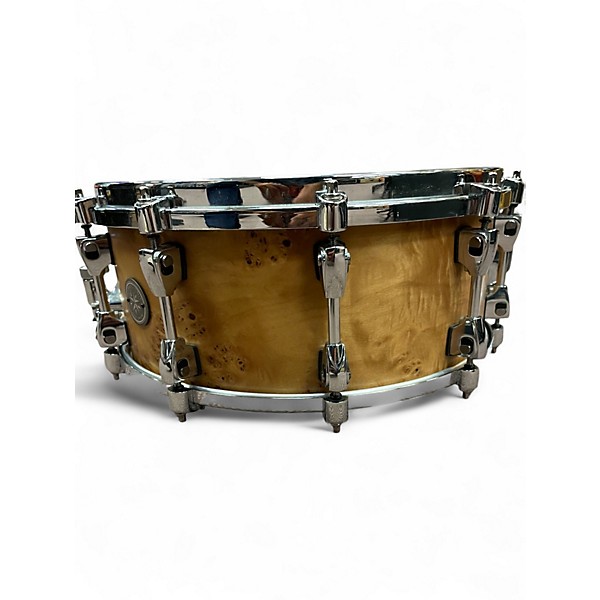 Used TAMA 14X6 Starphonic Snare BURL MAPLE Drum
