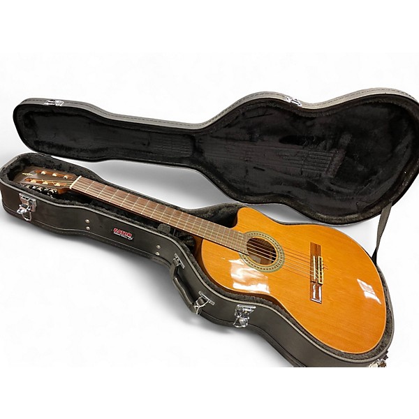 Used Alvarez AC65HCE Natural Classical Acoustic Electric Guitar