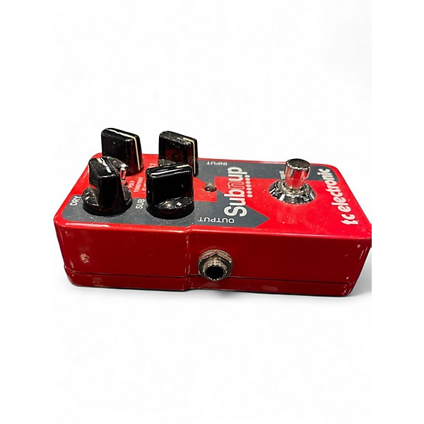 Used TC Electronic Sub N Up Octaver Effect Pedal