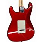 Used Squier Standard Stratocaster Candy Apple Red Metallic Solid Body Electric Guitar