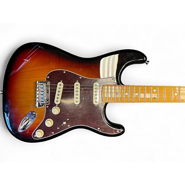 Used 2022 Fender American Professional II Stratocaster Sunburst Solid Body Electric Guitar