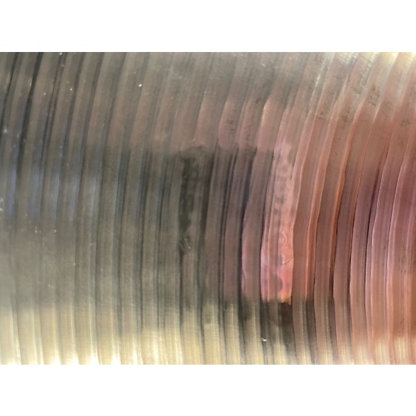 Used Paiste 20in Formula 602 Sizzle Rivets Crash Ride Cymbal