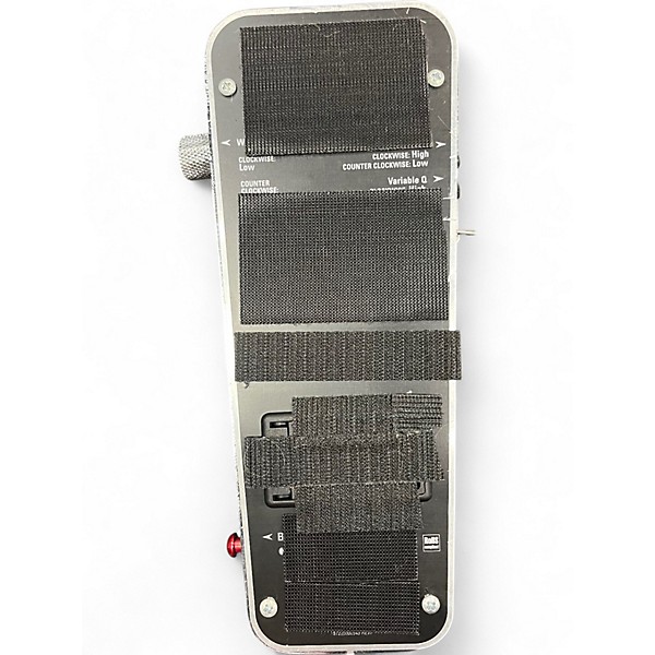 Used Dunlop 535QC Chrome Cry Baby Wah Effect Pedal