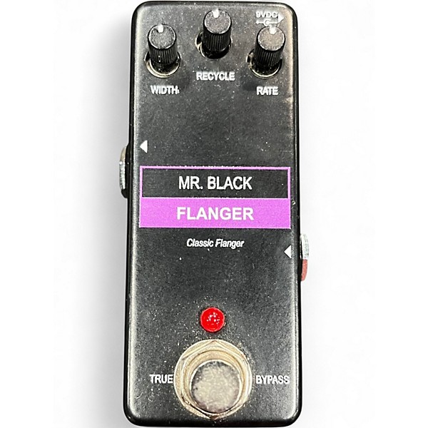 Used Mr Black FLANGER Effect Pedal