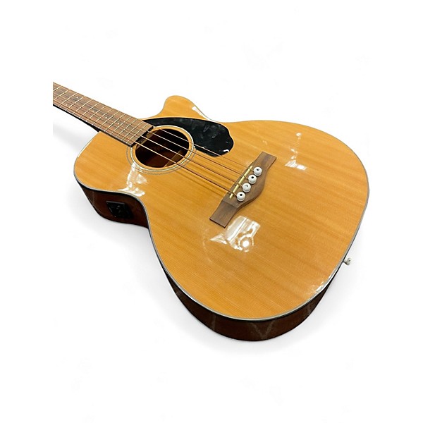 Used Fender CB-60SCE Natural Acoustic Bass Guitar