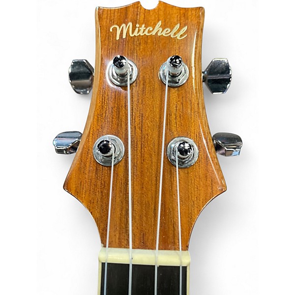 Used Mitchell MU100CE Concert Black Ukulele