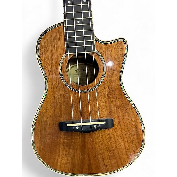 Used Mitchell MU100CE Concert Black Ukulele