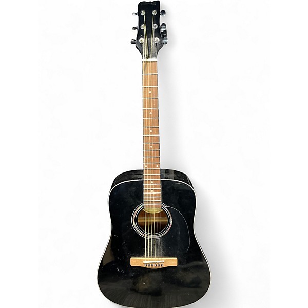 Used Mitchell D120 Black Acoustic Guitar