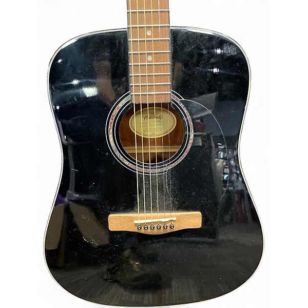 Used Mitchell D120 Black Acoustic Guitar