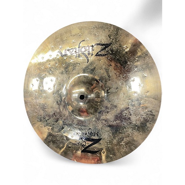 Used Zildjian 14in Z Custom Hi Hat Pair Cymbal