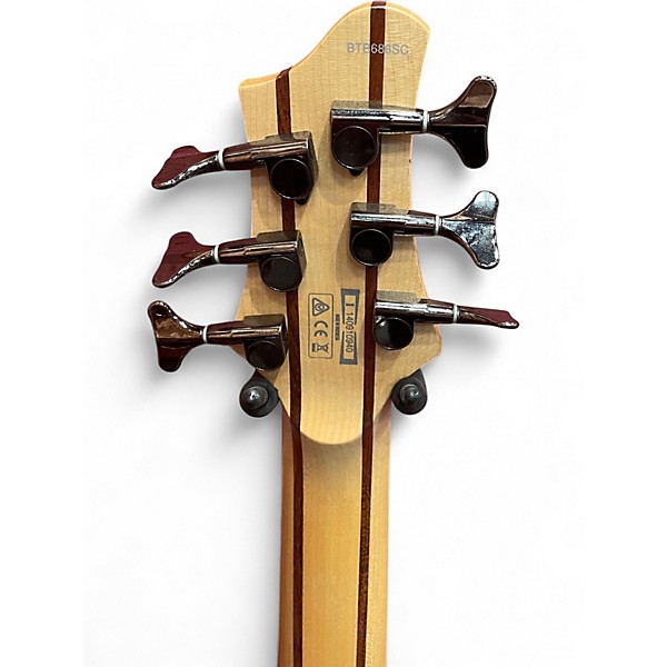 Used Ibanez BTB686SC Natural Electric Bass Guitar