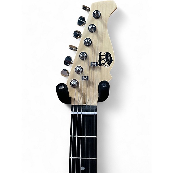 Used AXL S STYLE Black Solid Body Electric Guitar