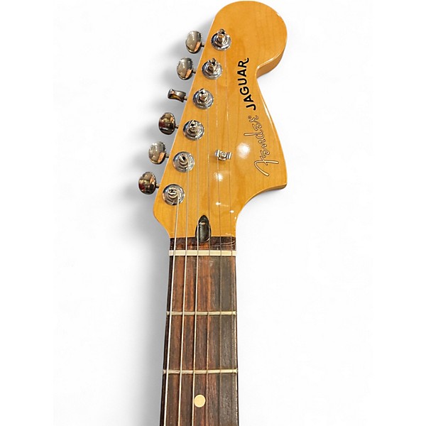 Used Fender PLAYER II JAGUAR Blue Solid Body Electric Guitar