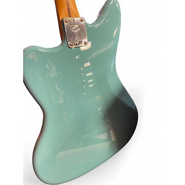 Used Fender PLAYER II JAGUAR Blue Solid Body Electric Guitar