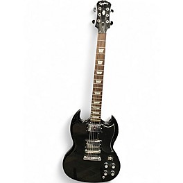 Used Epiphone SG Standard Black Solid Body Electric Guitar