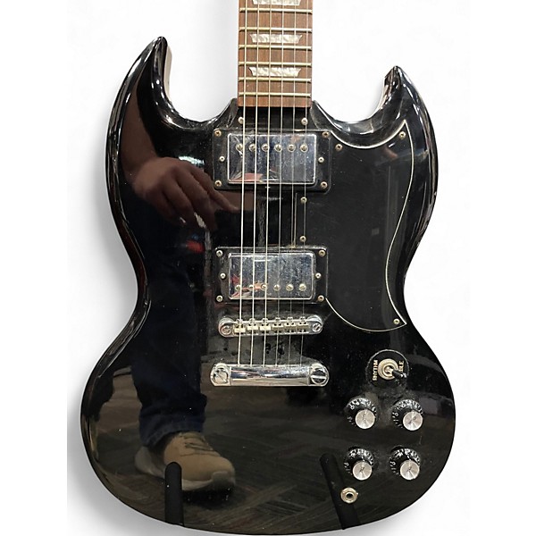 Used Epiphone SG Standard Black Solid Body Electric Guitar