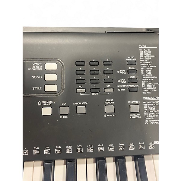 Used Yamaha PSR-E375 Keyboard Workstation