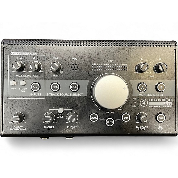 Used Mackie Big Knob Studio Volume Controller